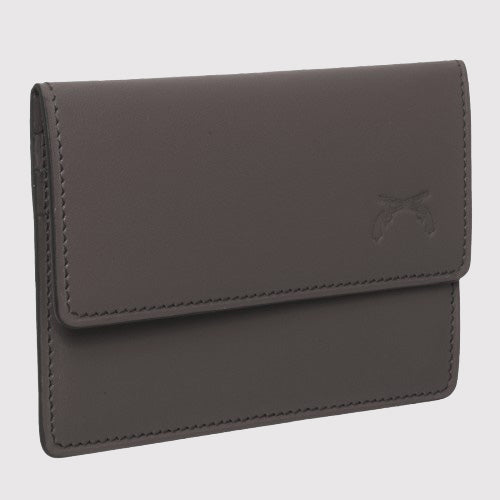 Porte carte plat à rabat